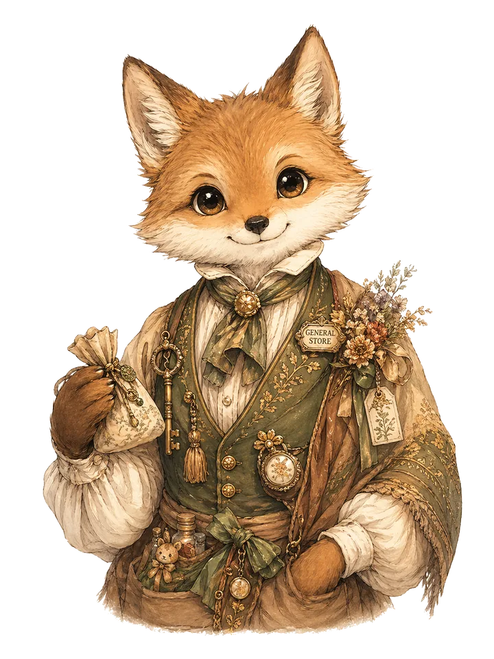 きつねの案内役